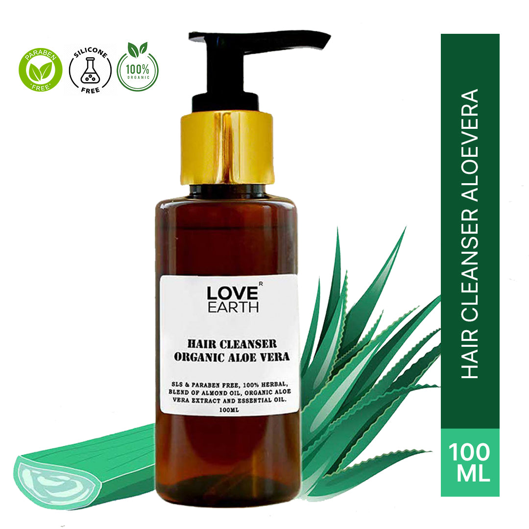 Hair Cleanser Organic Aloe Vera