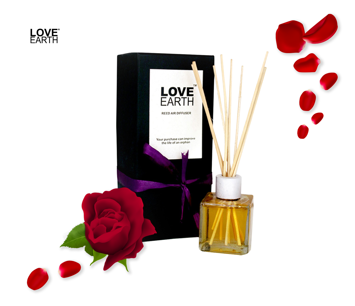 Reed Diffuser- Rose