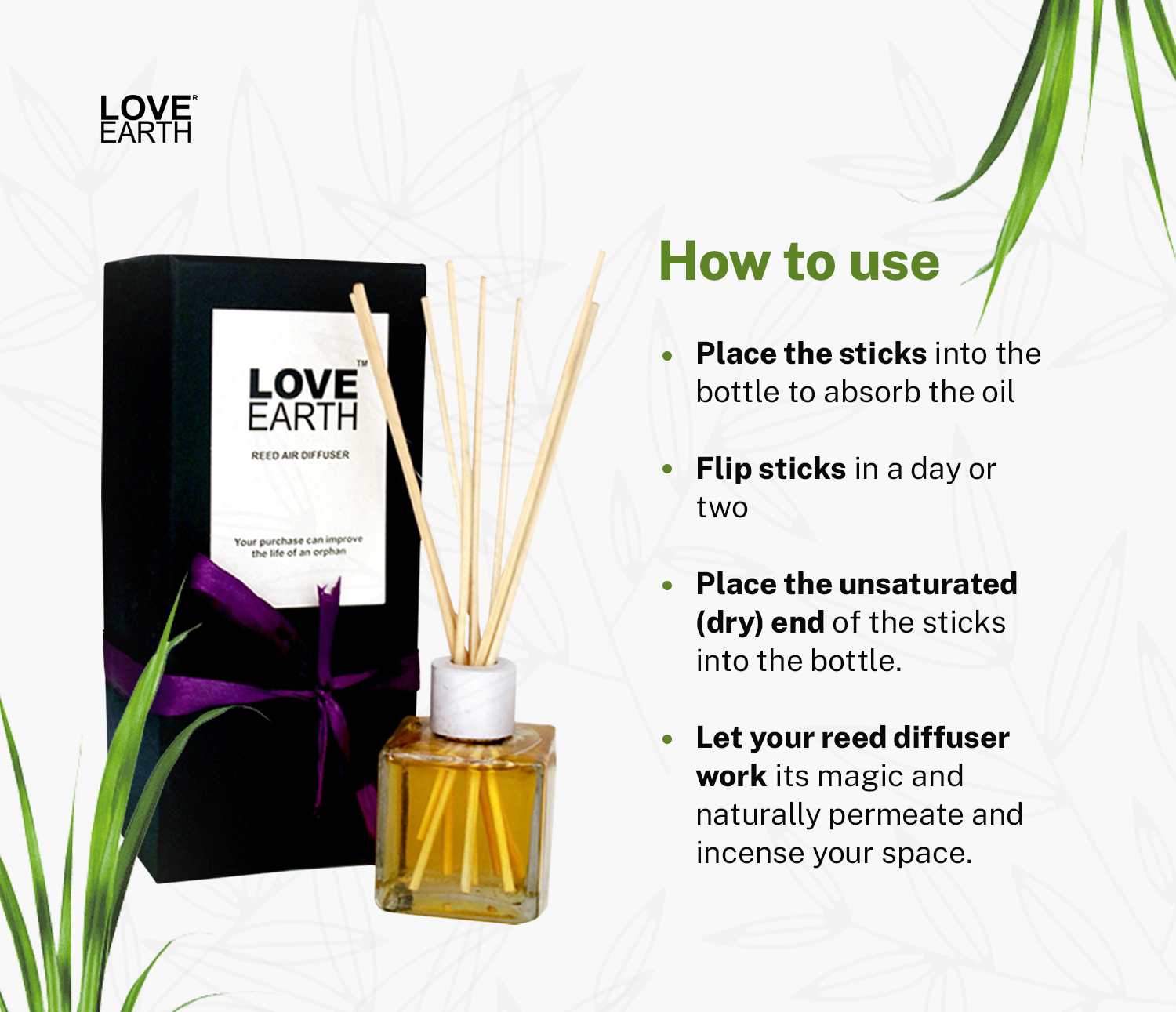 Reed Diffuser- Lemongrass