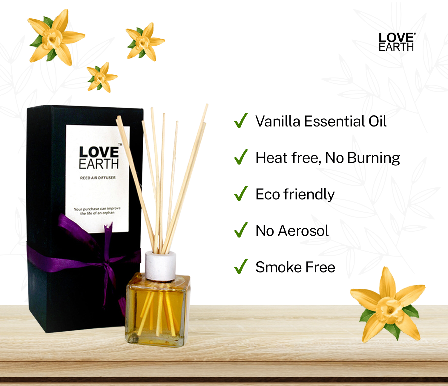 Reed Diffuser- Vanilla