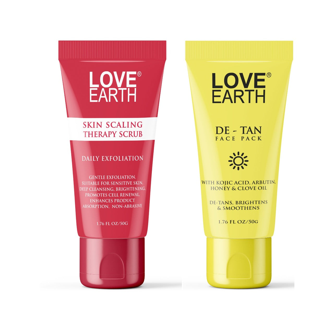 SKIN SCALING THERAPY SCRUB, DE-TAN FACE PACK