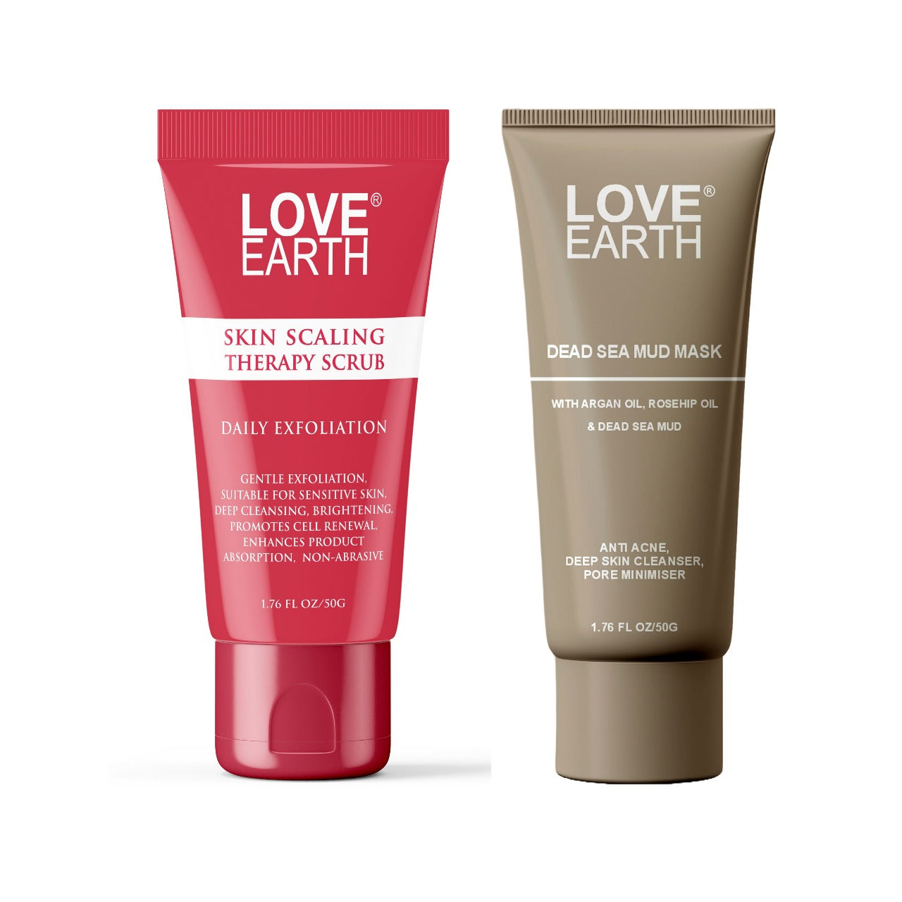 SKIN SCALING THERAPY SCRUB, DEAD SEA MUD MASK