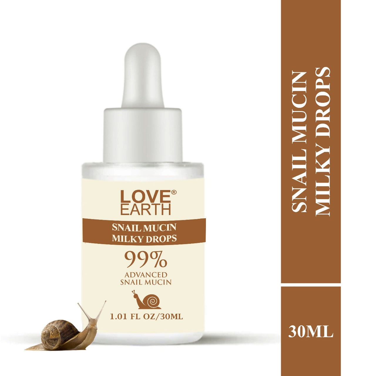 Snail Mucin Milky Drops Face Serum 30ml